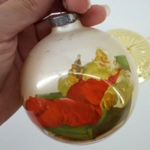 Vintage Coca-Cola Classic Christmas Ornaments 60's 70's Santa Claus